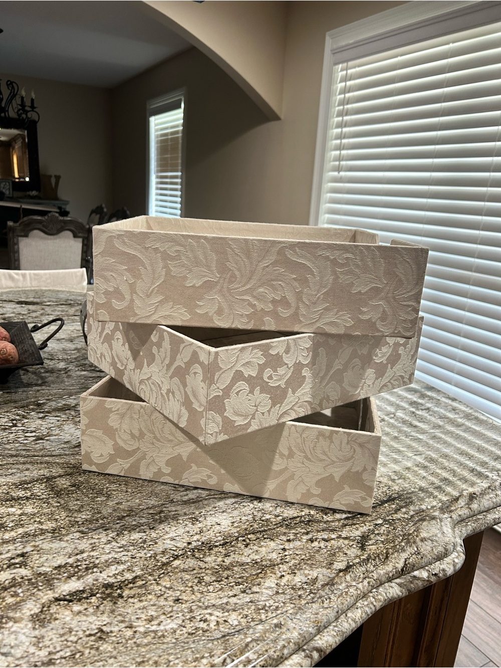 3 drawer organizers. Very well built
